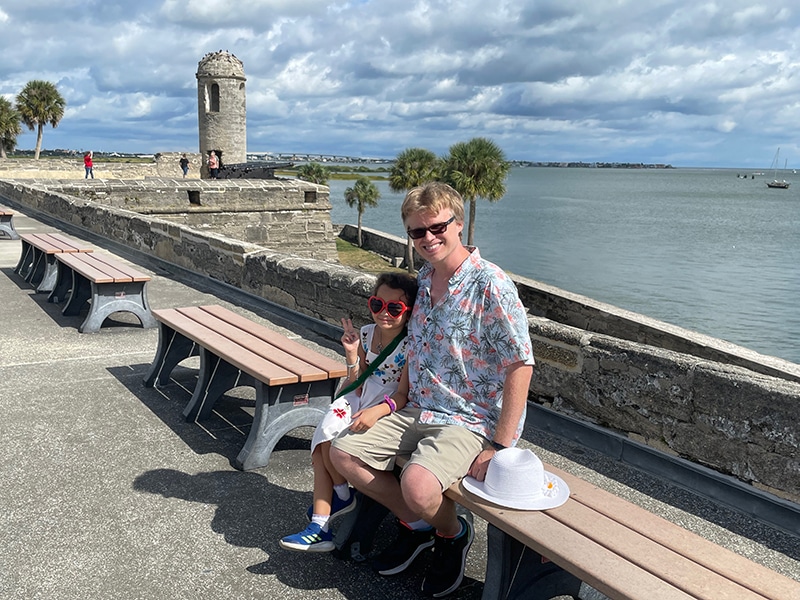 Castillo de San Marcos terrace